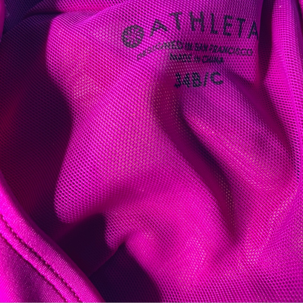 Athleta Hot Pink Bikini Set - Picture 4 of 6